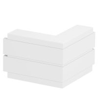 Kampas išorinis 53x130 Rapid 45-2 baltas RAL9010 GK-AS53130RW - OBO BETTERMANN