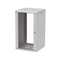 Spinta sieninė 600x600x1033 19" 21U pilka, nuimami šonai, stiklinės durys Z-CUBE 600 - ZPAS