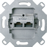 Lizdas p/t kompiuterinis dvigubas UAE8x8P Kat.6 ekranuotas 2XRJ45 - SCHNEIDER ELECTRIC