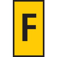 Markiruotė "F" laidui užspaudžiama 1.5-2.5mm2 WIC2 [pak. po 200 vnt.] - HELLERMANN TYTON
