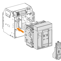 Automatas 3P 1000A 50kA NT10H2 ištraukiamas Masterpact - SCHNEIDER ELECTRIC
