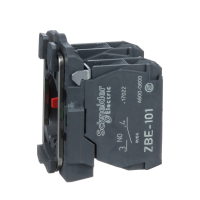 Kontaktai mygtukui su adapteriu 1NO+1NC - SCHNEIDER ELECTRIC