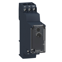 Relė laiko užlaikymas išjungus 0.1s-10min 1co 24-240V AC/DC RE22 Harmony - SCHNEIDER ELECTRIC