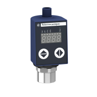 Jutiklis slėgio 10bar G1/4 24V DC 0-10V IP65 1no/nc PNP M12 jungtis XMLR010G1P75 - TELEMECANIQUE
