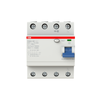 Relė srovės nuotėkio RCCB 4P 80A 30mA AC-tipas F204AC-80/0.03 - ABB
