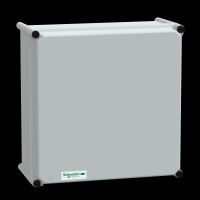 Dėžutė v/t [360x360x180] IP66 tuščia pilka poliesterio Thalassa PLS - SCHNEIDER ELECTRIC