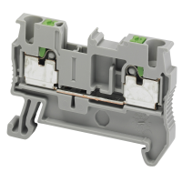 Gnybtas 2.5mm2 5.2mm 2 laidams pilkas ant DIN bėgelio Push-in kontaktai TRP Linergy [50] - SCHNEIDER ELECTRIC