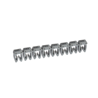 Markiruotė "8" laidui užspaudžiama 4.0-6.0mm2 balta/pilka [800] - LEGRAND