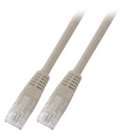 Kabelis komutacinis 0.5m Kat.5e UTP RJ45 pilkas - EFB-ELEKTRONIK