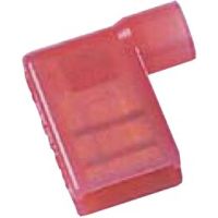 Antgalis izoliuotas Kamp. 0.5-1.0mm2 raudonas (plokštieji lizdai 6.3x0.8) [pak. po 100 vnt.] - WEITKOWITZ