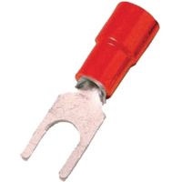 Antgalis šakutė izoliuotas 0.5-1x4 Cu raudonas DIN 46237 ICIQ14GS [100] - INTERCABLE