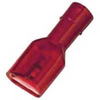 Antgalis izoliuotas pilnai 0.5-1mm2 raudonas (plokštieji lizdai 4.8x0.5) ICIQ145FHVI [100] - INTERCABLE