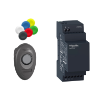 Komplektas siųstuvas - imtuvas su belaidžiu mygtuku 22mm 24V DC XB5R Harmony - SCHNEIDER ELECTRIC