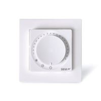Reguliatorius temperatūros p/t grindų 16A IP21 Bluetooth su rėmeliu baltas DEVIreg Basic - DEVI