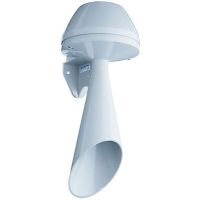 Sirena garsinė 230V AC 108dB IP55 pilka WM - WERMA
