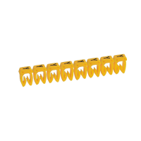 Markiruotė "Y" laidui užspaudžiama 0.5-1.5mm2 juoda/geltona [300] - LEGRAND