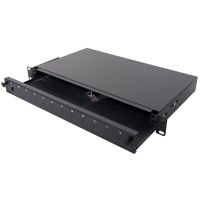 Panelė optinė ODF 12 SC simplex 19" tuščia 1U - C&C