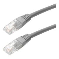 Kabelis komutacinis 5m Kat.5e UTP pilkas - SECURITYNET