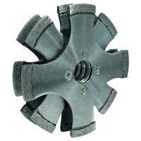 Diskas pjovimo deimantinis 28mm keturių diskų 125mm plytoms, betonui, gelžbetoniui PTS280 - PROTEC