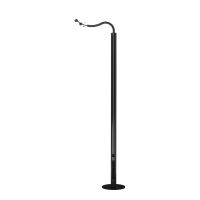 Kolonėlė lizdams 2.3m vienpusė 1x6 SCHUKO 2xRJ45 Kat.6 UTP su 5m kabeliu juoda Pajap - HAGER