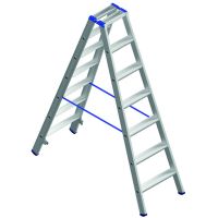 Kopėčios aliumininės 2x7-pakopų H-2.83m 2-dalių PASSLG27 - PROTEC