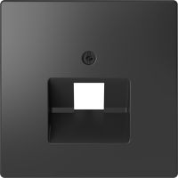 Dangtelis kompiuteriniam lizdui viengubas RJ45 antracito spalvos System Design Merten - SCHNEIDER ELECTRIC