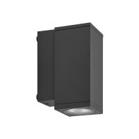 Šviestuvas v/t LED 6W IP65 3000/4000K 480/550lm 70x70mm H-150mm tamsiai pilkos spalvos Shoreline Pro Square - DEKO LIGHT