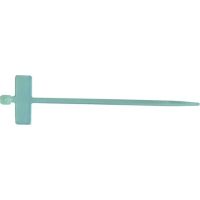 Dirželis 100x2.5 su markiravimo plokštele baltas PKB-BF [100] - PROTEC