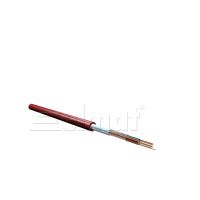 Kabelis signalinis ekranuotas J-Y(St)Y 2x2x0.8mm2 300V priešgaisrinis raudonas [matuojamas] - ELMAT