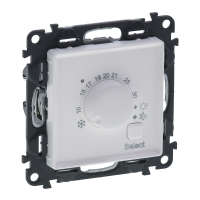 Termostatas patalpos elektroninis baltas VALENA LIFE - LEGRAND