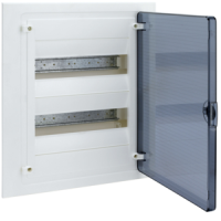 Skydelis p/t 24 modulių IP40 skaidrios durys - HAGER
