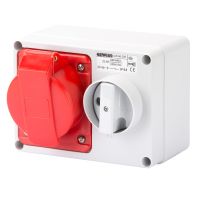 Lizdas CEE v/t 5P 32A 400V IP44 su kirtikliu 5071332 - GEWISS