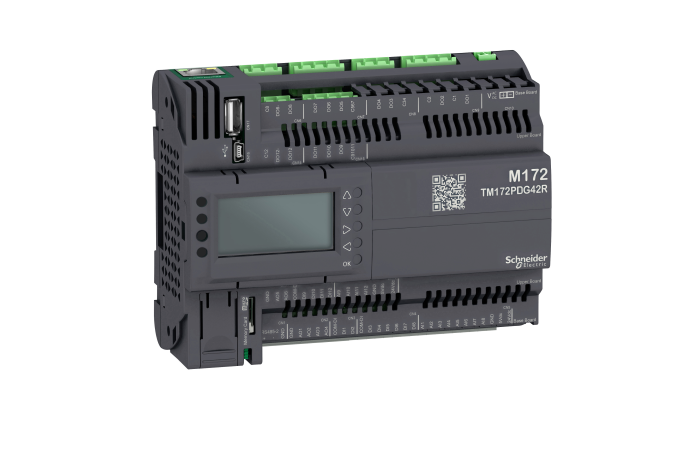 Valdiklis 42I/O Ethernet Modbus su LCD ekranu Modicon M172 - SCHNEIDER ELECTRIC