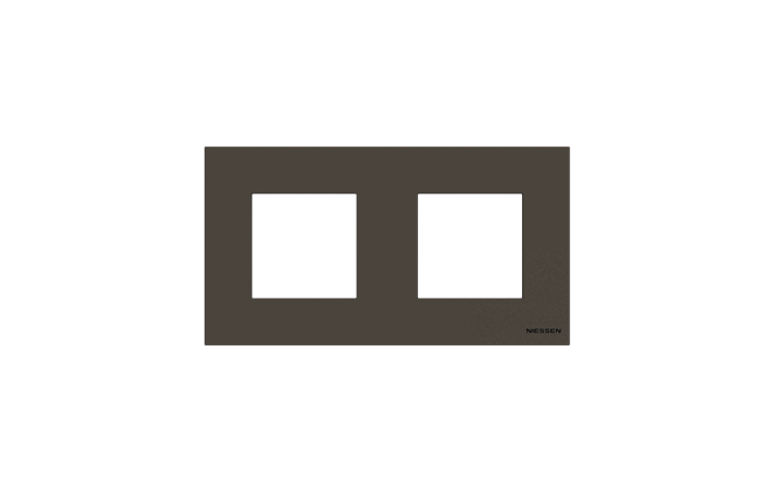 Rėmelis dvigubas antracito spalvos N2272 AN Zenit - ABB