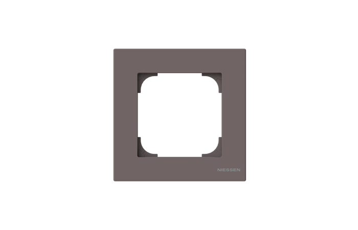 Rėmelis viengubas TAUPE spalvos 8571 TP SKY Niessen - ABB
