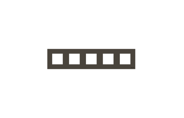 Rėmelis penkiagubas antracito spalvos N2275 AN Zenit - ABB