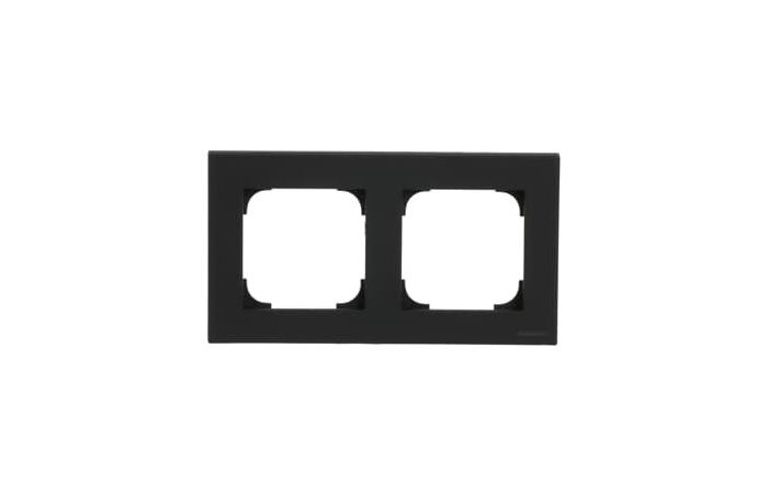 Rėmelis dvigubas juodos spalvos 8572 NS SKY Niessen - ABB