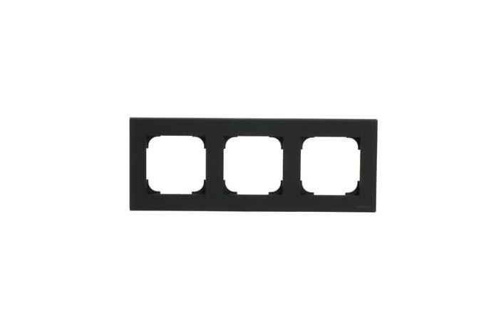 Rėmelis trigubas juodos spalvos 8573 NS SKY Niessen - ABB
