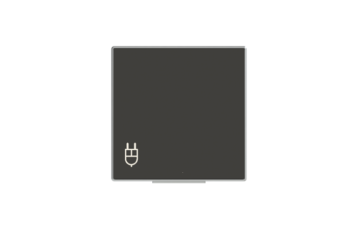 Dangtelis SCHUKO lizdui juodos spalvos 8588.1 NS SKY Niessen - ABB