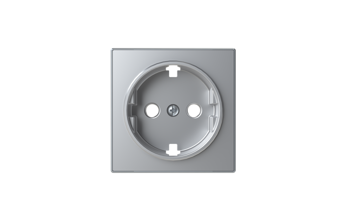 Dangtelis SCHUKO lizdui sidabrinės spalvos 8588 PL SKY Niessen - ABB