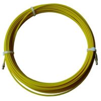 Įtraukiklis be ieškiklio (PFKS 052015) 60m 4.5mm geltonas (stiklo audinys dengtas polipropilenu) PGE60 - PROTEC