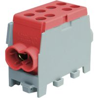 Gnybtas 35mm2 Cu/Al rudas 4 prijungimai (2x35/2x25) PHLAK3522BR - PROTEC