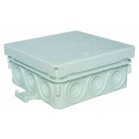 Dėžutė v/t [85x85x37] IP54 tuščia pilka be halogenų PFRAD - PROTEC