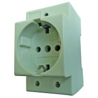 Lizdas ant DIN bėgelio 16A 250V AC 2.5 modulių PDSD - PROTEC