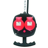 Skirstytuvas 3xSCHUKO 16A 230V + 2x5P 16A 400V PHV3S2C - PROTEC