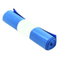 Maišai atliekoms 120L mėlyni 1 rulonas 10vnt.  - PROTEC