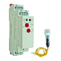 Relė foto 16A 1-10000 lux 1 modulio su išnešamu jutikliu PDSL10000LX - PROTEC