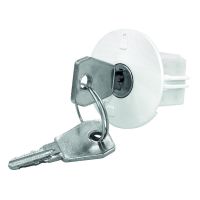 Spynelė lizdui su rakteliu baltos spalvos PSDSW2 - PROTEC