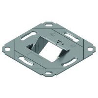 Laikiklis p/t dvigubas 2xRJ45 lizdams cinkuotas PNKM - PROTEC