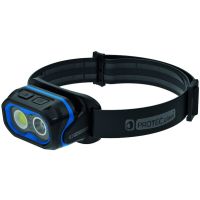 Žibintuvėlis ant galvos LED 800lm įkraunamas 3val. 3.7V/2000mAh su kabeliu PLEDKLD - PROTEC